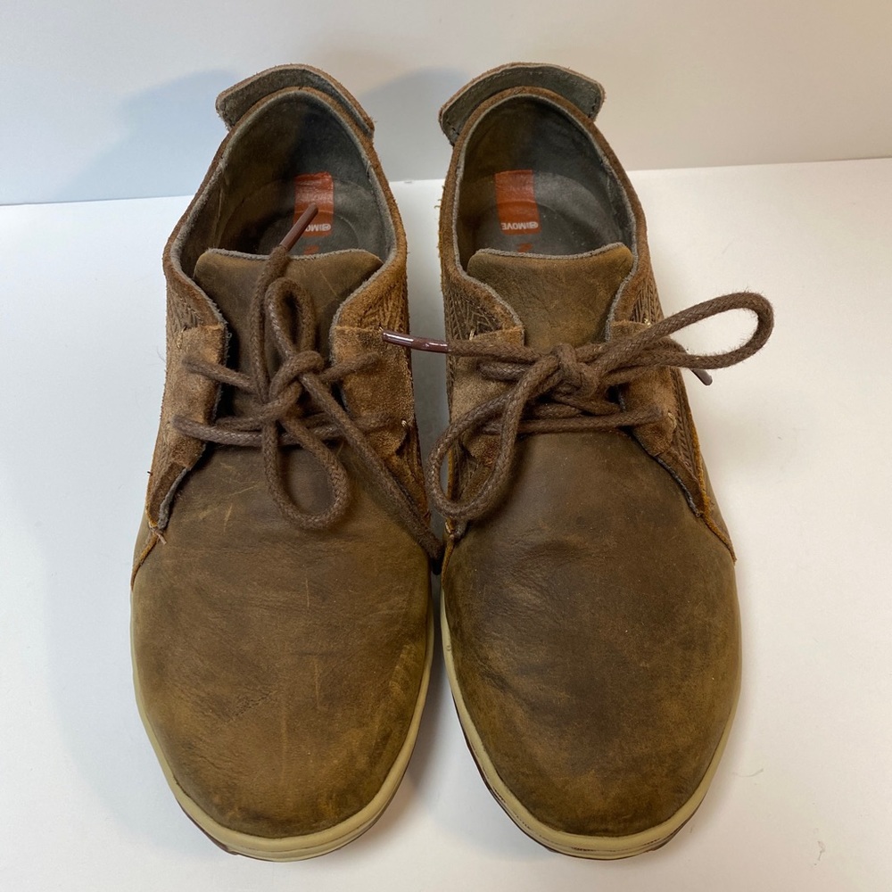 Merrell Ashland Tie Shoes Women 7 Brown Sugar Leather Select Grip J42516